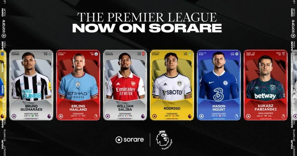 La Premier League arrive sur Sorare